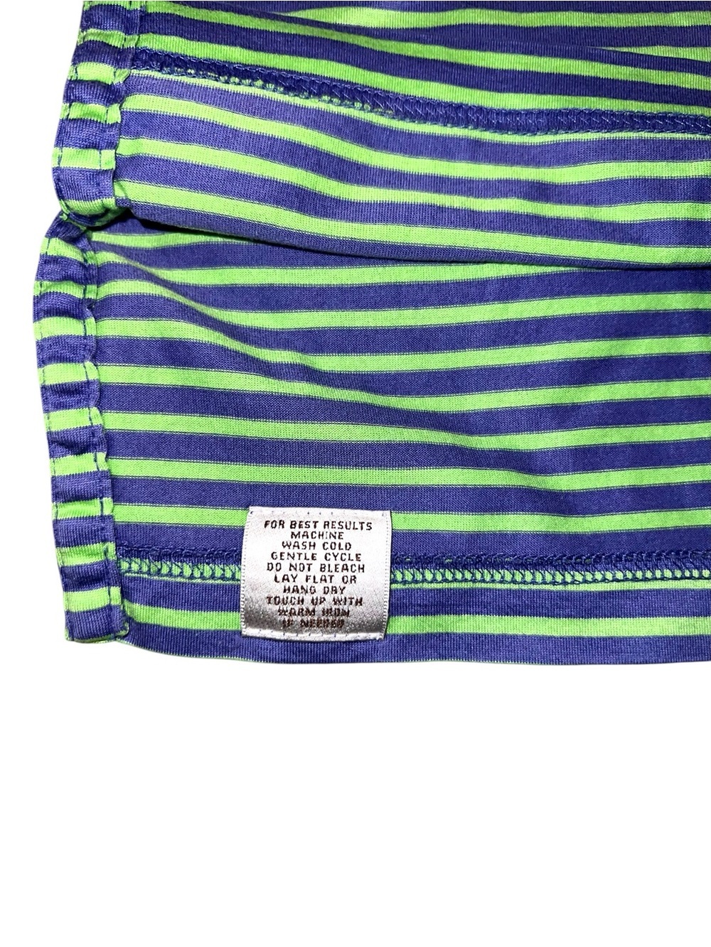 Peter Millar Purple & Green Striped Polo Golf Shirt Men’s Large 100% Cotton Sz L - Picture 3 of 7